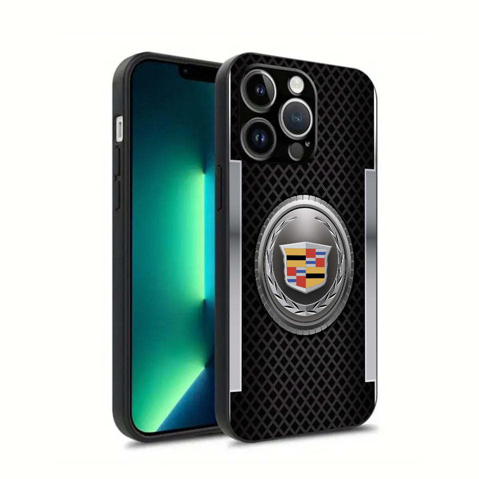 💥 Cadillac Silicone iPhone Case – Classic Design, Maximum Protection