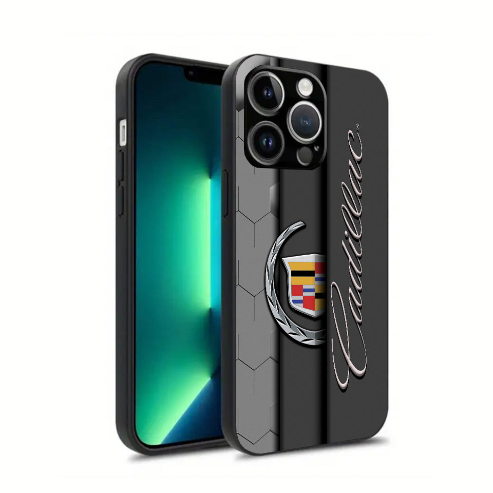 ⚡️ Cadillac Carbon Fiber iPhone Case – Lightweight, Durable & Sporty