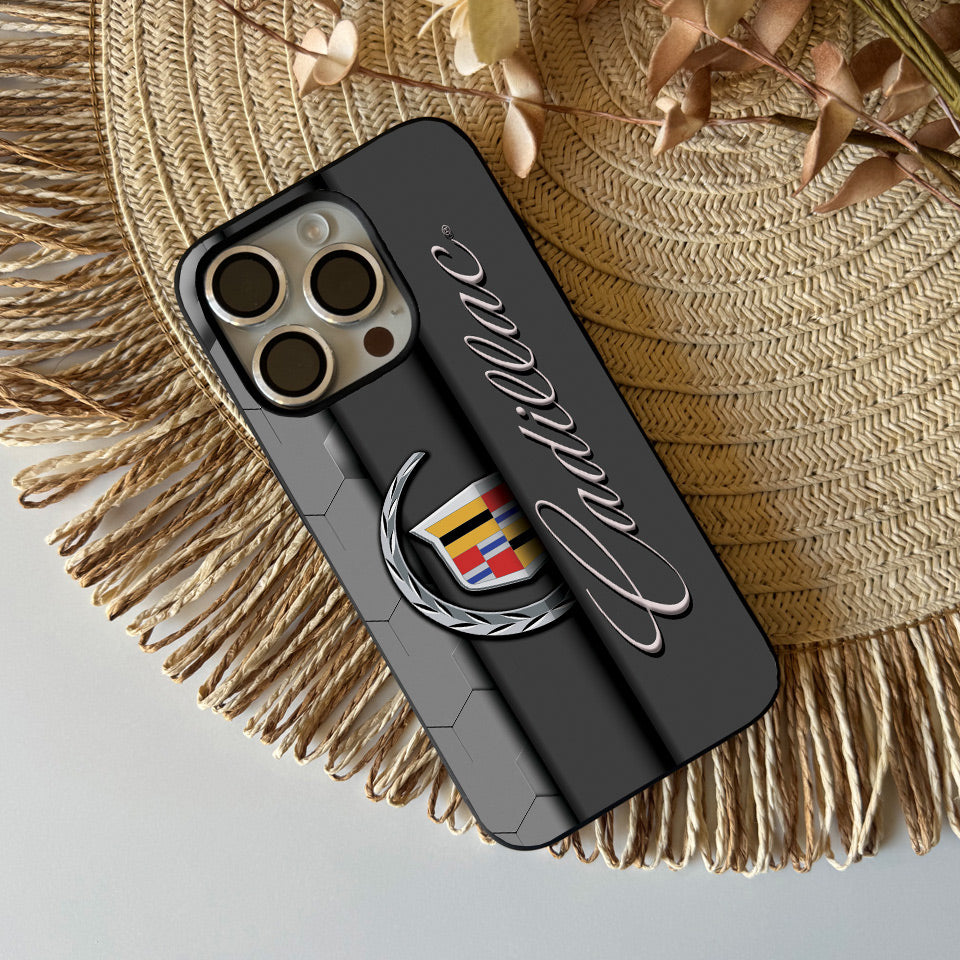 ⚡️ Cadillac Carbon Fiber iPhone Case – Lightweight, Durable & Sporty