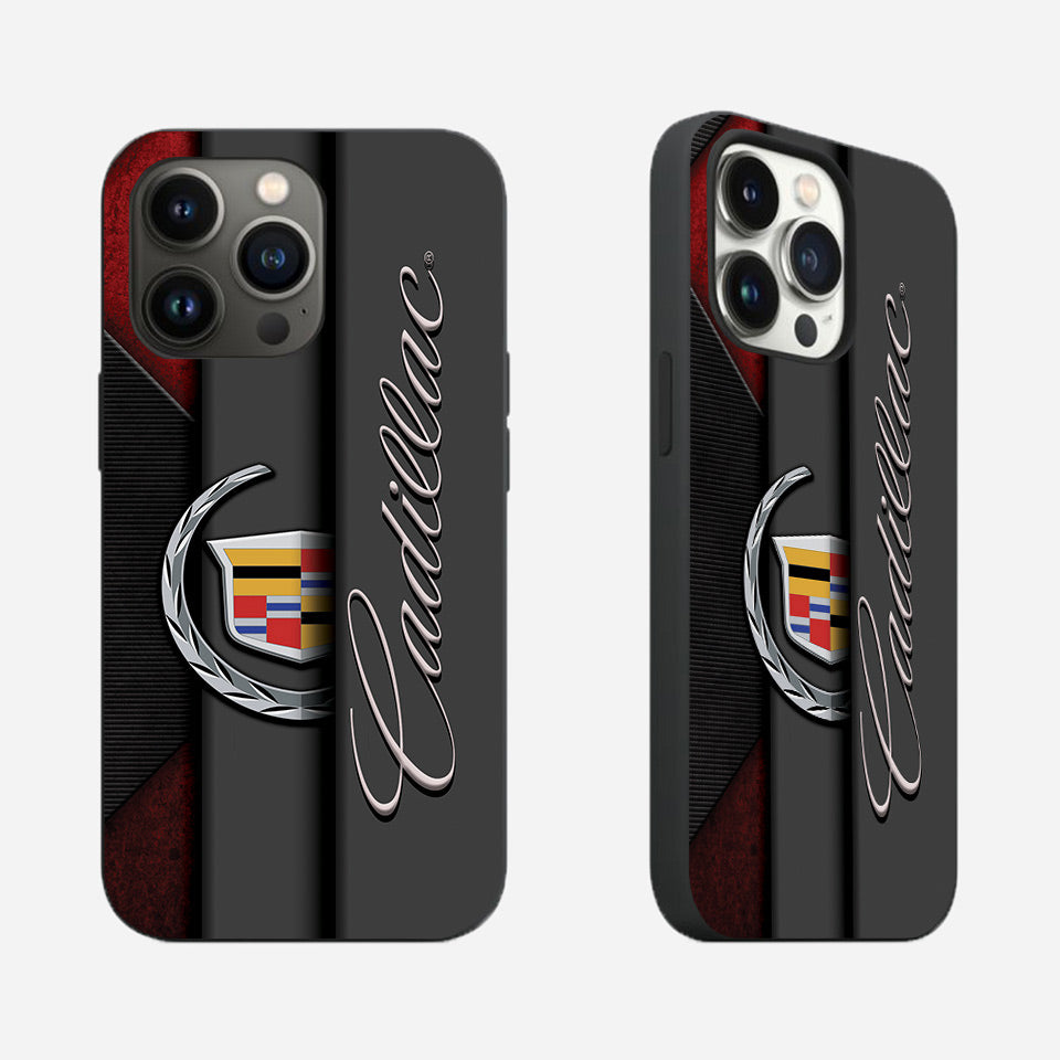 🎨 Cadillac Art Edition iPhone Case – Vivid UV Print & Silicone Protection