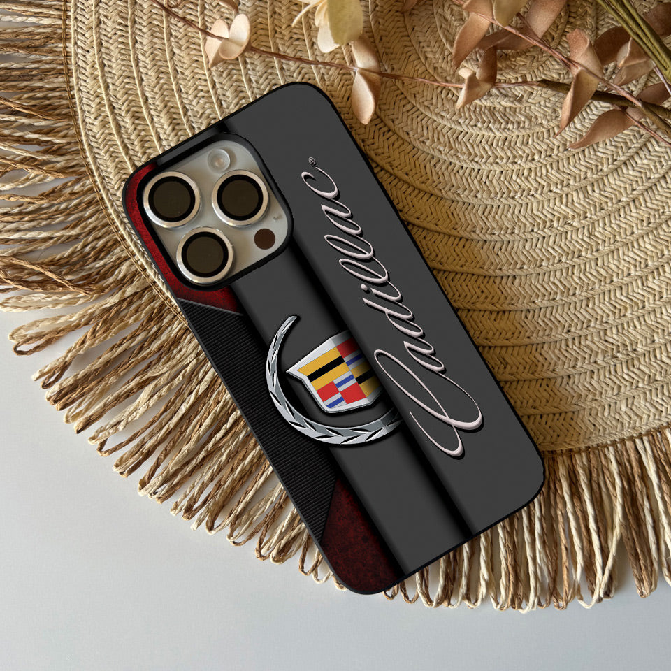 🎨 Cadillac Art Edition iPhone Case – Vivid UV Print & Silicone Protection