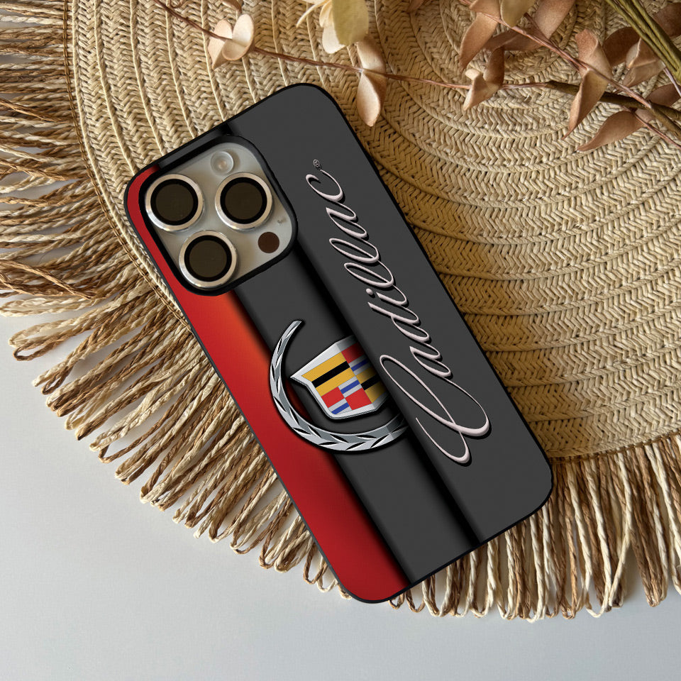 📱 Cadillac iPhone Case – Wireless Charging Ready & Ultra-Slim Fit