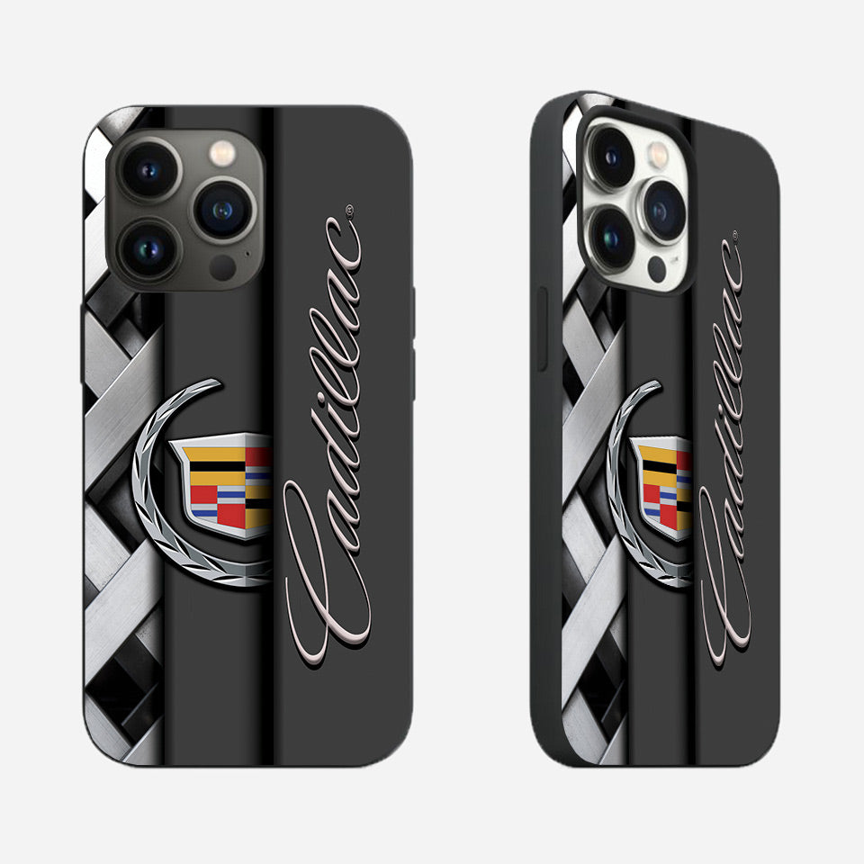 🎨 Cadillac Art Edition iPhone Case – Vivid UV Print & Silicone Protection