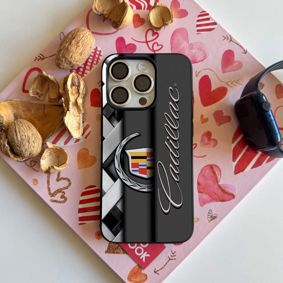 🎨 Cadillac Art Edition iPhone Case – Vivid UV Print & Silicone Protection