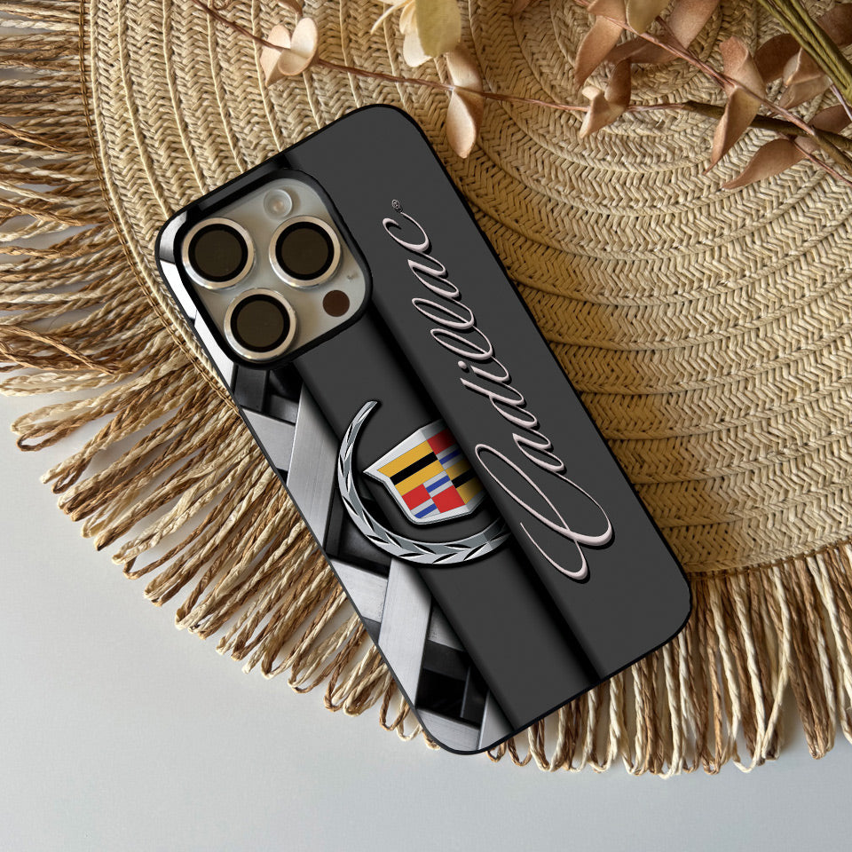 🎨 Cadillac Art Edition iPhone Case – Vivid UV Print & Silicone Protection