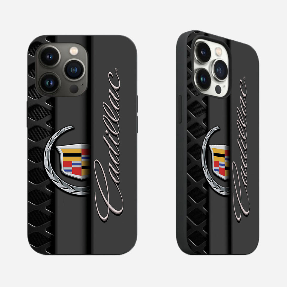 🔋 Cadillac Silicone iPhone Case – Lightweight & MagSafe Compatible