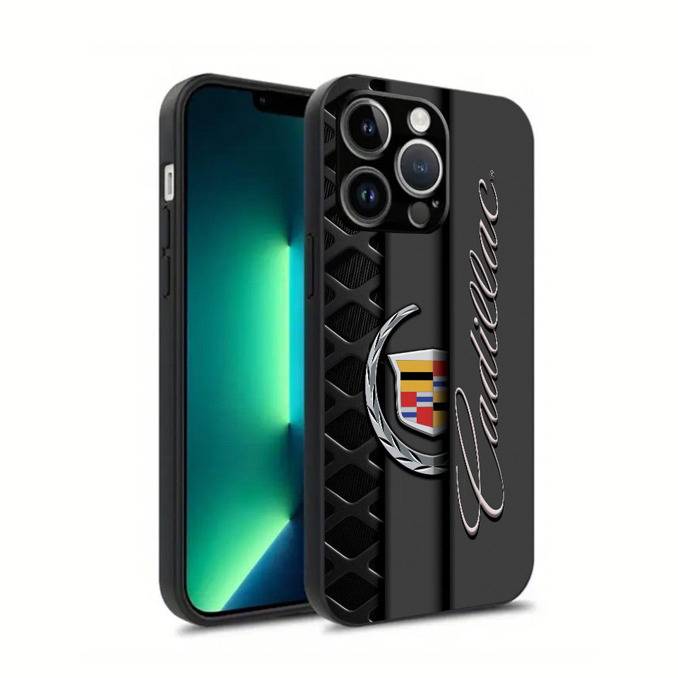 🔋 Cadillac Silicone iPhone Case – Lightweight & MagSafe Compatible