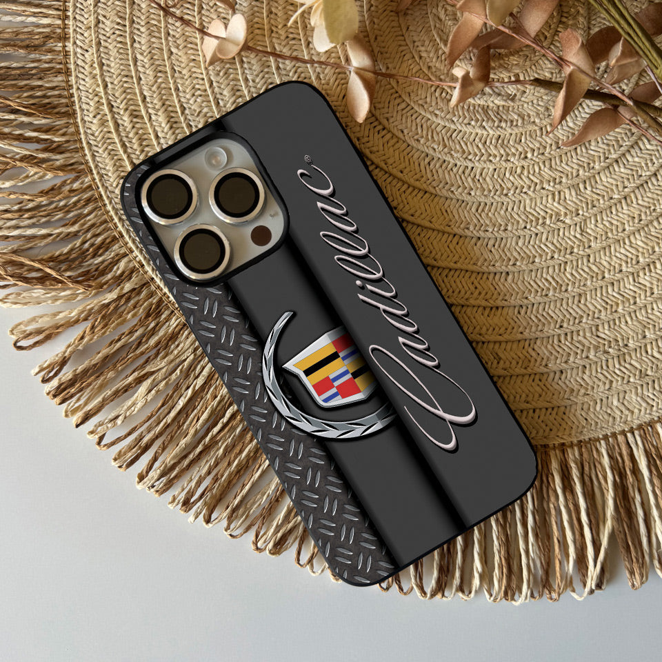 🎯 Perfect Fit Cadillac iPhone Case – Full Access to Buttons & Ports