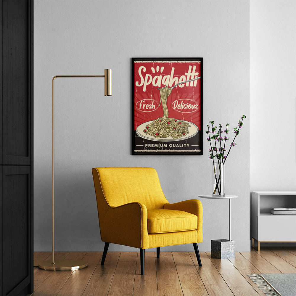 Fresh Spaghetti Poster