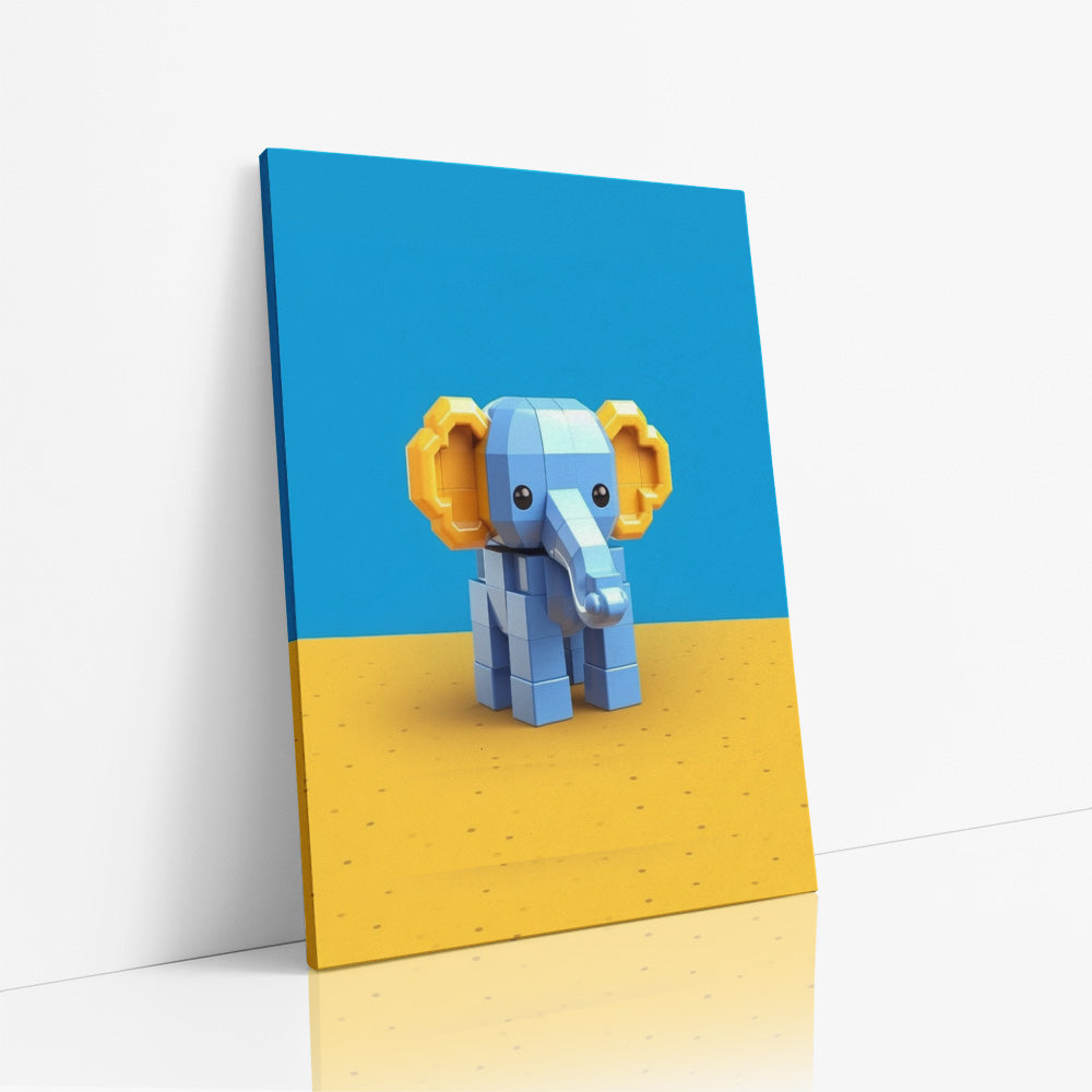 Elephant Explorer Extravaganza Canvas