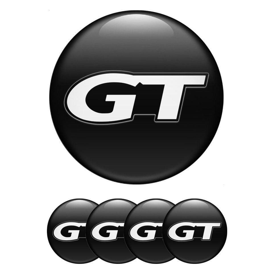 GT Domed Emblems for Center Caps