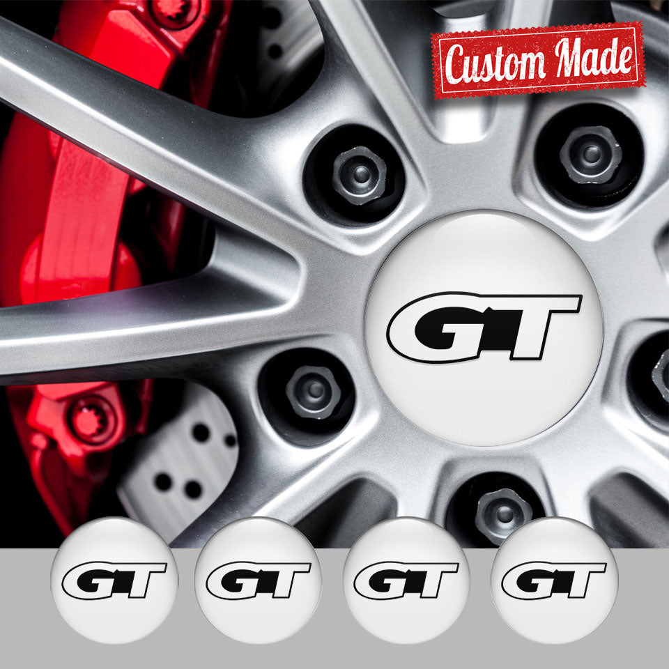 GT Silicone Stickers for Wheel Center Caps