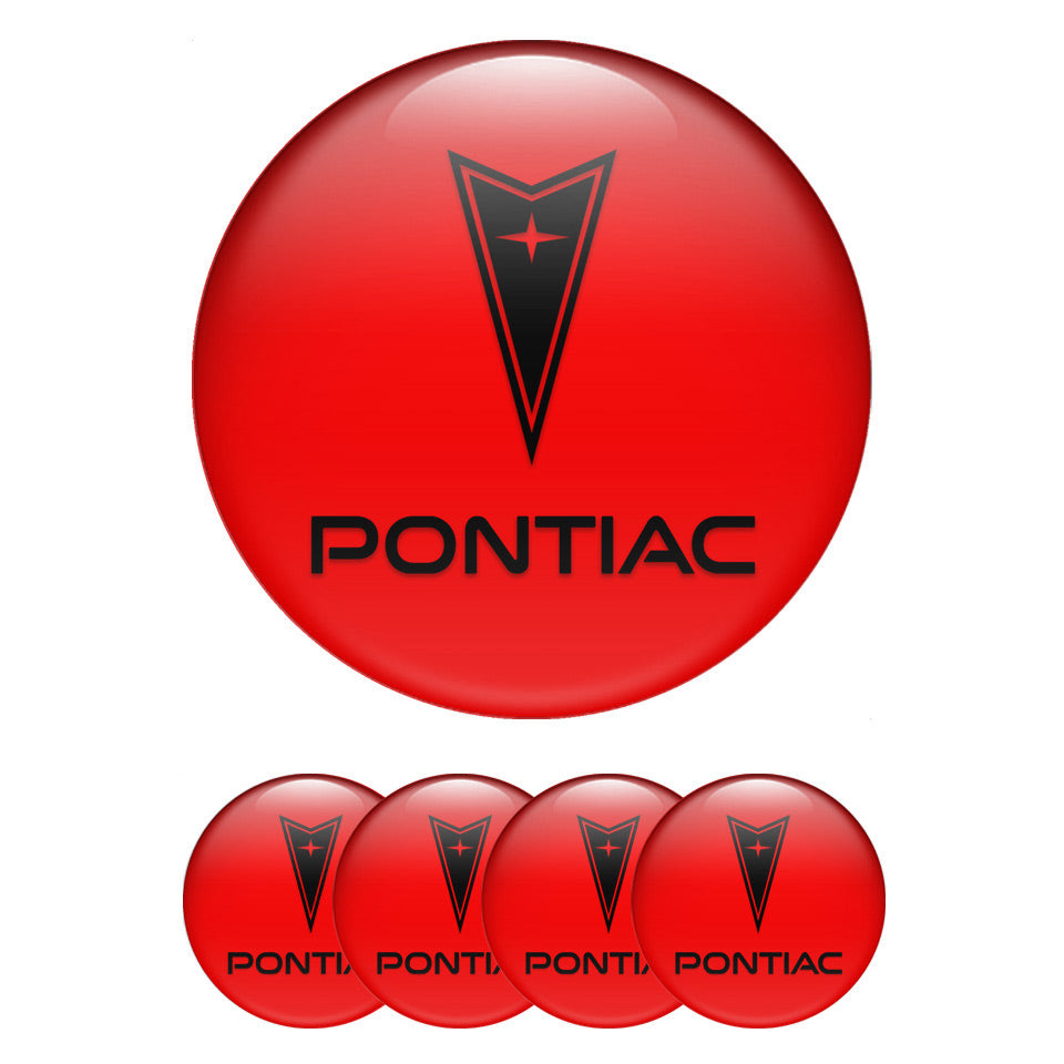 PONTIAC Emblems for Wheel Center Caps