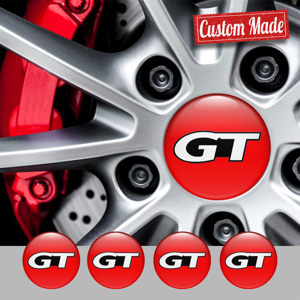 GT Emblems for Wheel Center Caps