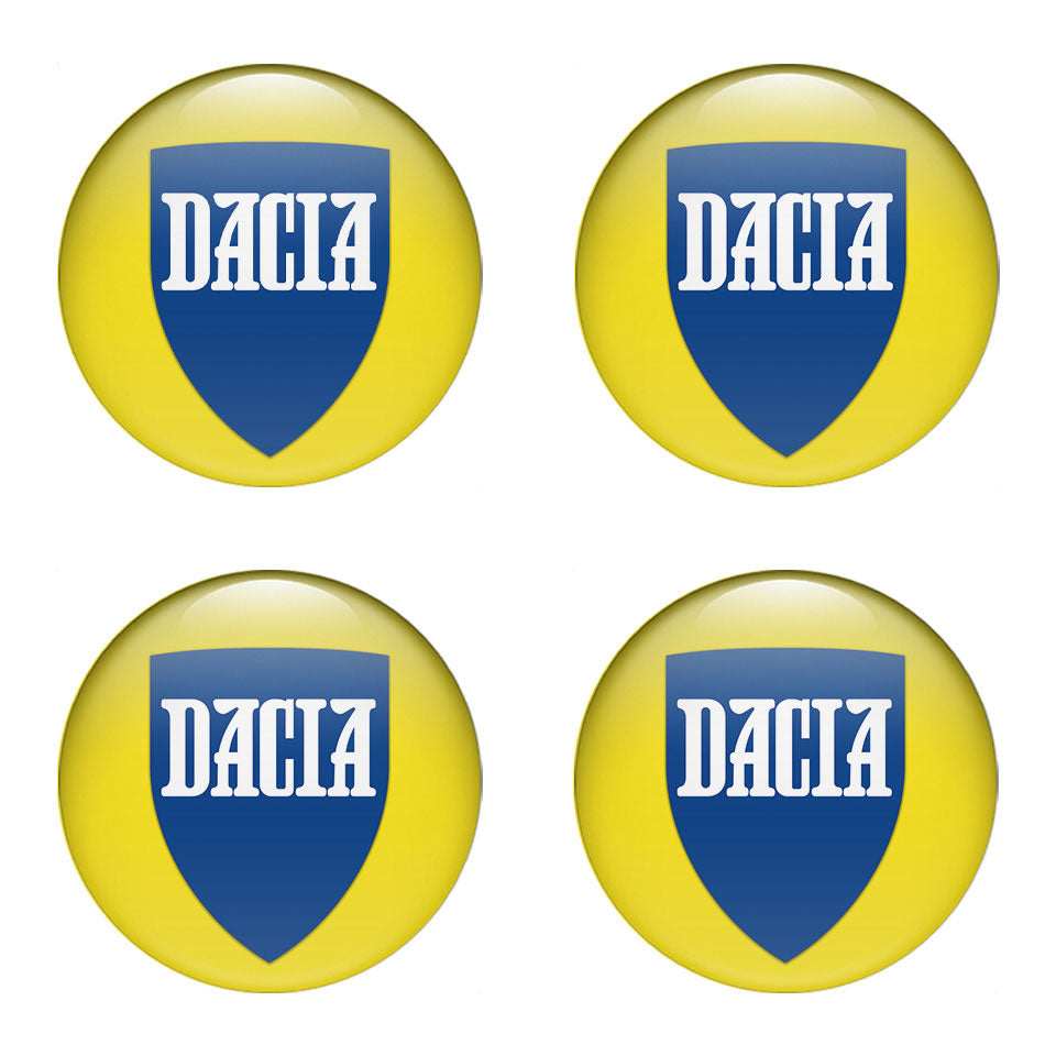 DACIA Domed Emblems for Center Caps