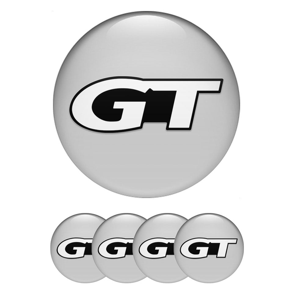 GT Silicone Stickers for Wheel Center Caps