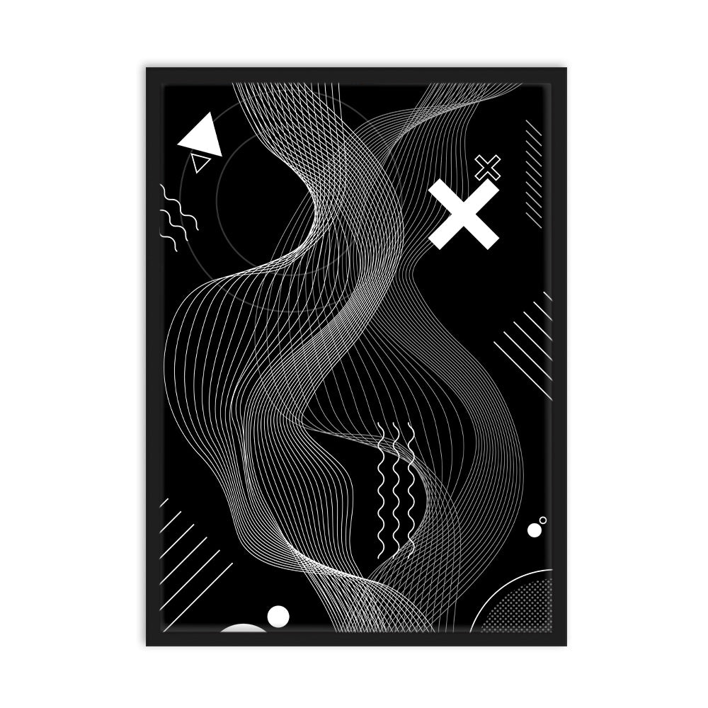 Abstract Labyrinth Poster