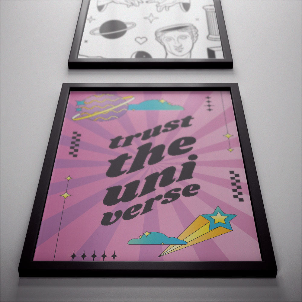 Trust The Universe Poster