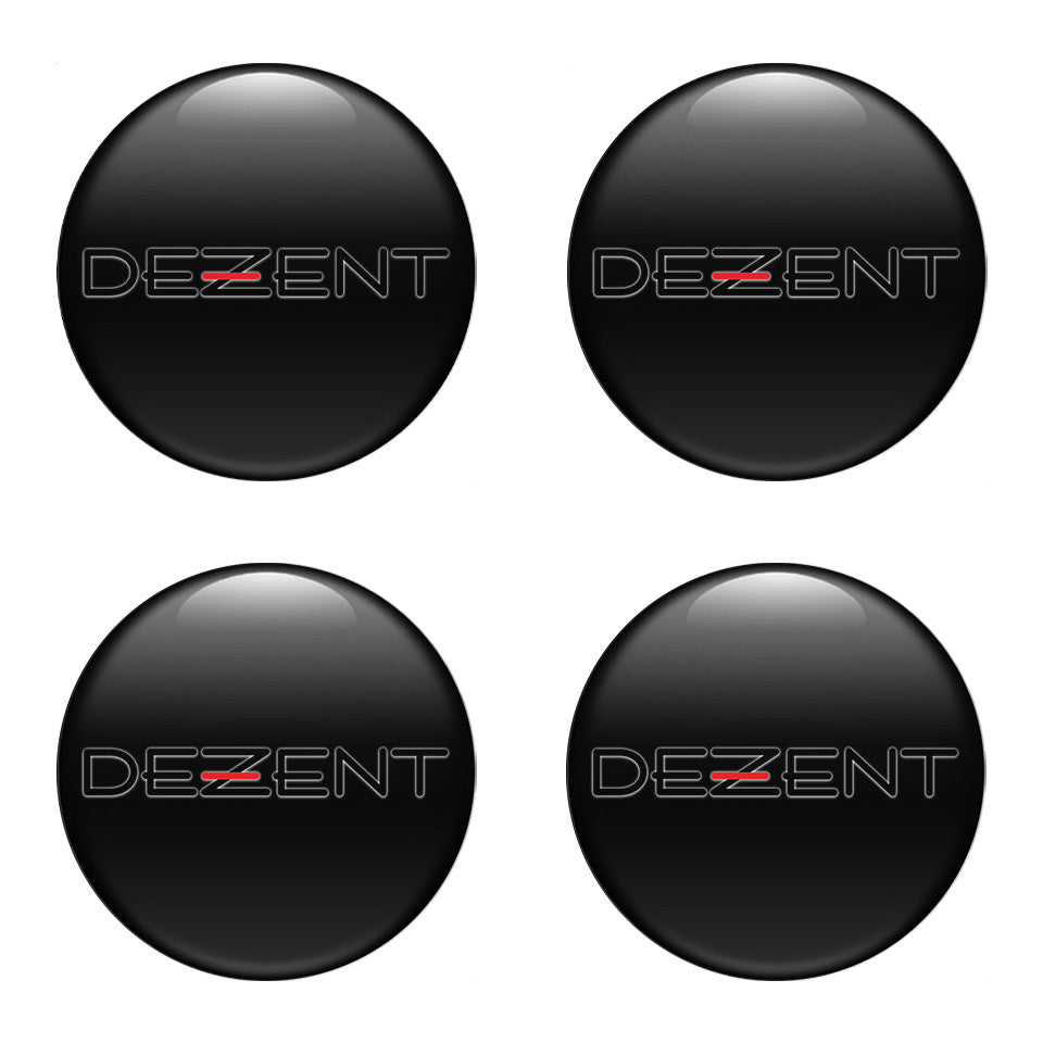 DEZENT Silicone Stickers for Wheel Center Caps