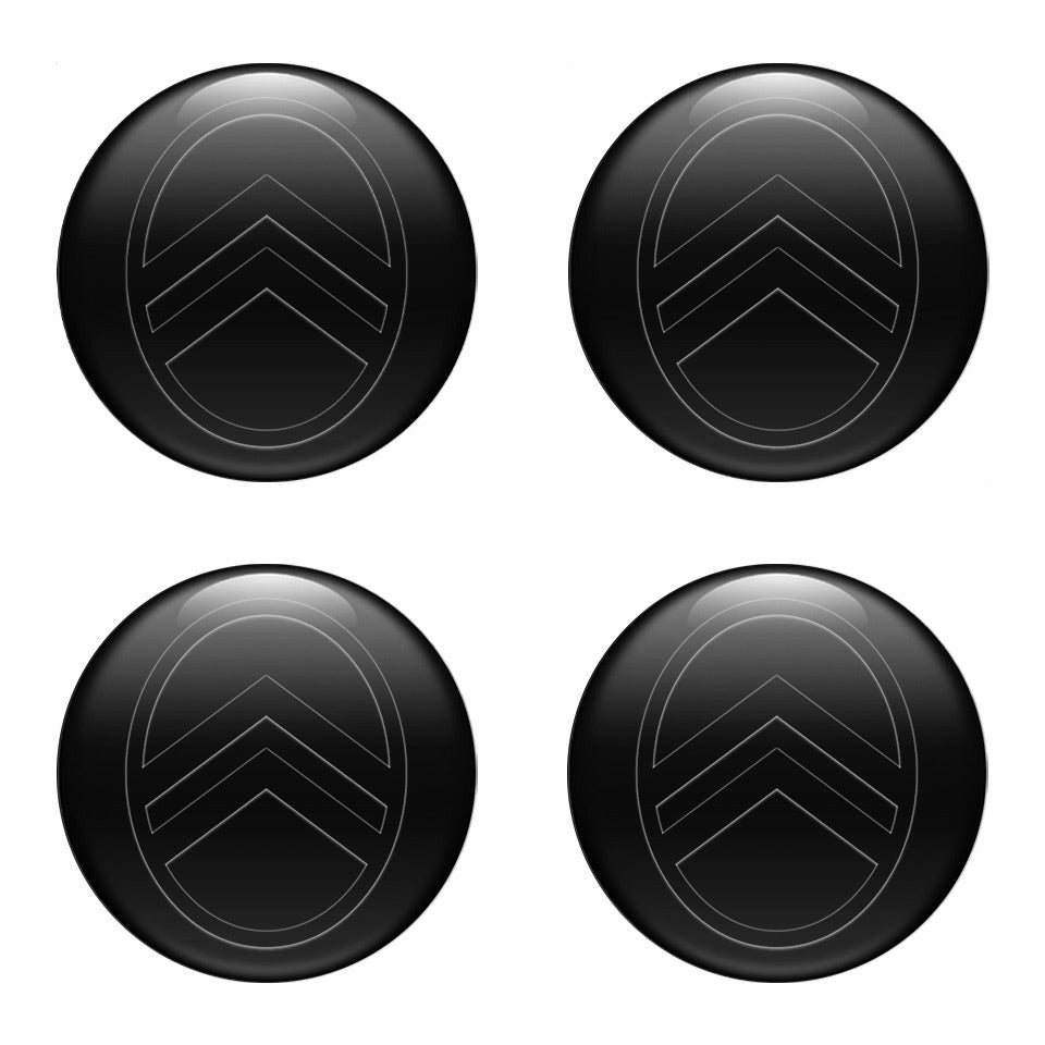 CITROEN Silicone Stickers for Wheel Center Caps