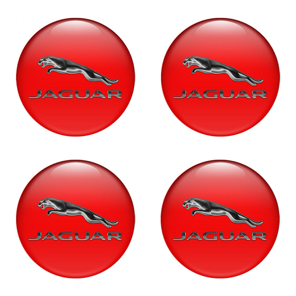 JAGUAR Domed Emblems for Center Caps