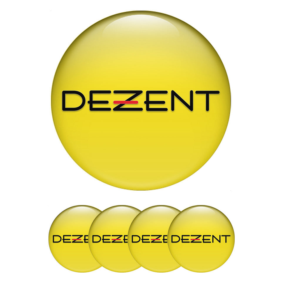 DEZENT Silicone Stickers for Wheel Center Caps