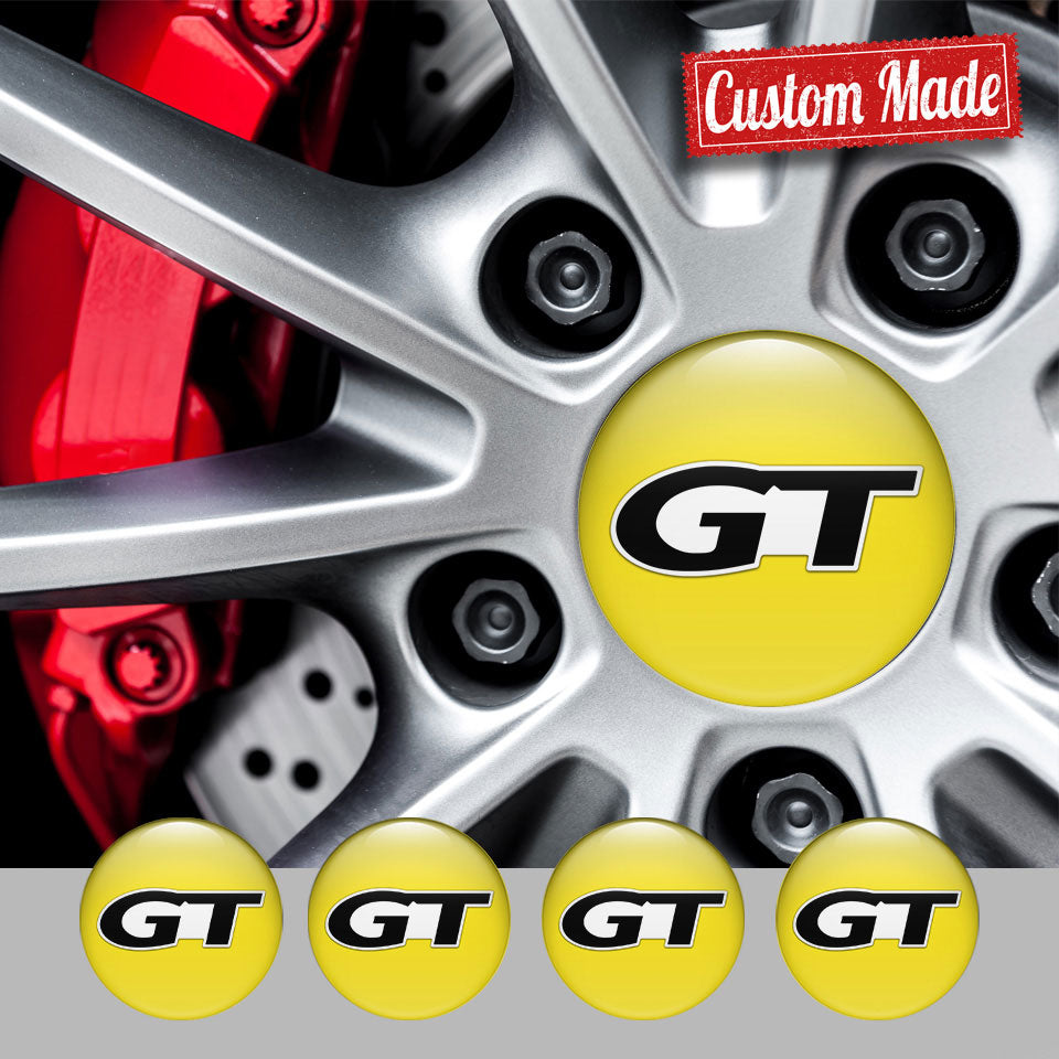 GT Domed Emblems for Center Caps