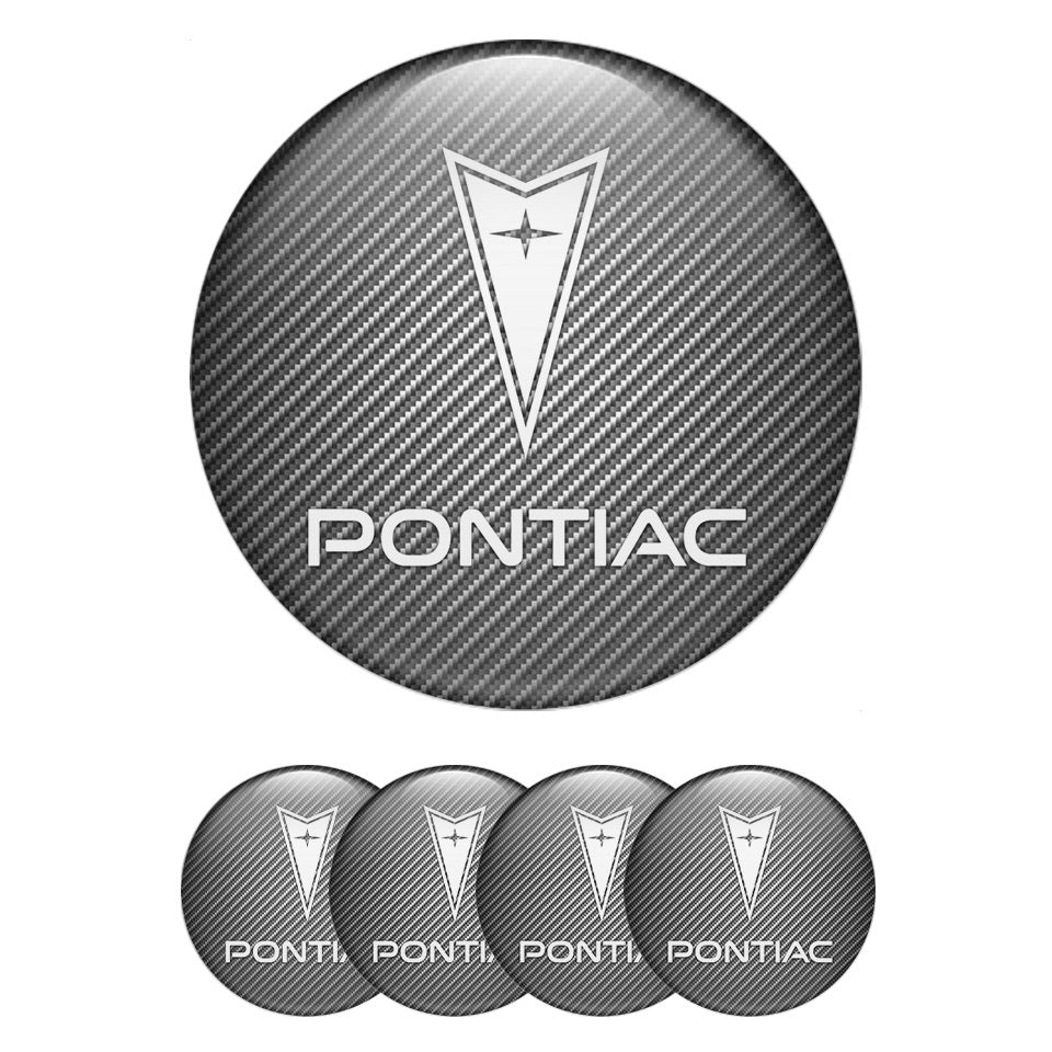 PONTIAC Domed Emblems for Center Caps