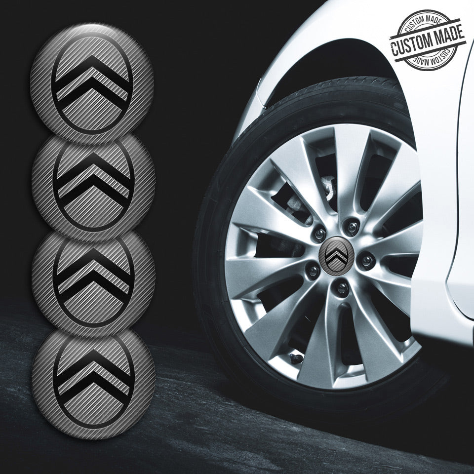 CITROEN Silicone Stickers for Wheel Center Caps