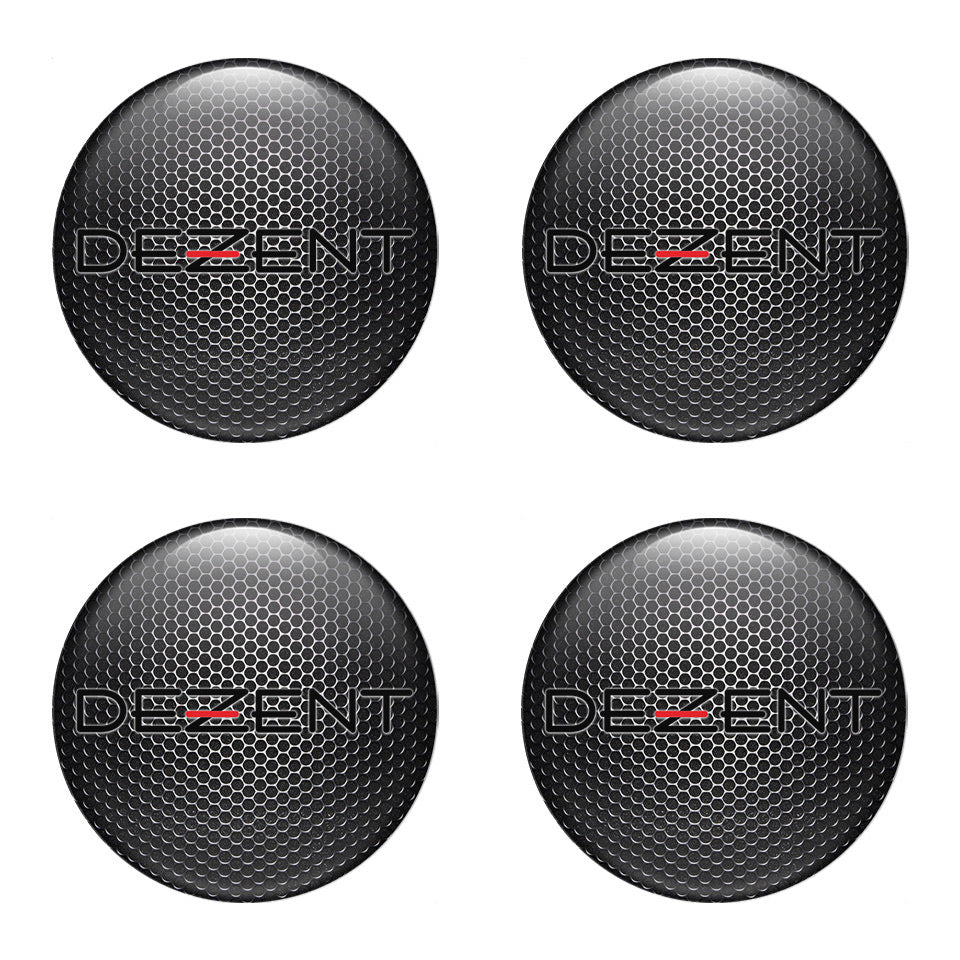 DEZENT Silicone Stickers for Wheel Center Caps