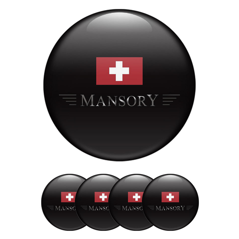 MANSORY Domed Emblems for Center Caps