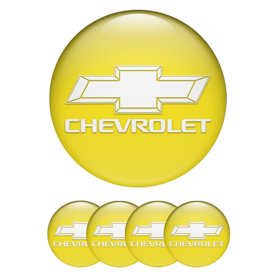 CHEVROLET Silicone Stickers for Wheel Center Caps