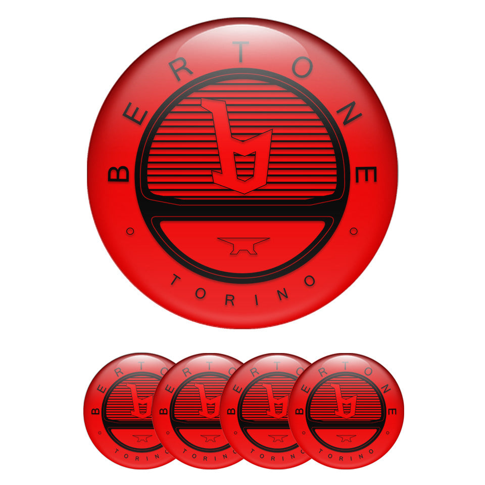 BERTONE Domed Emblems for Center Caps