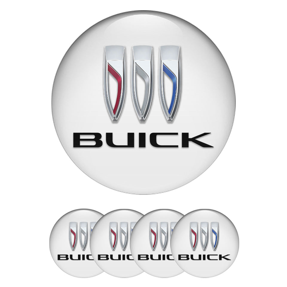 BUICK Silicone Stickers for Wheel Center Caps