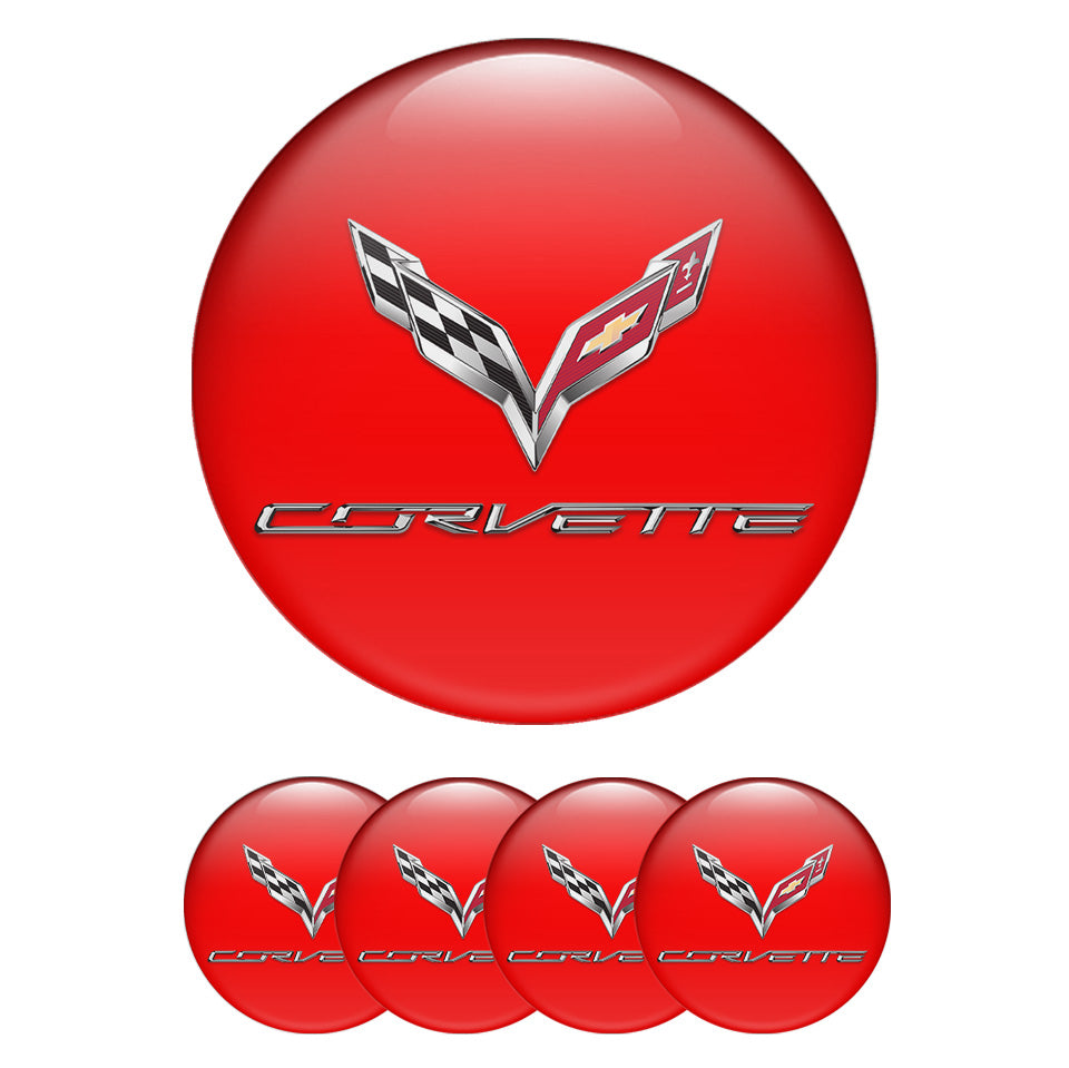 CHEVROLET Silicone Stickers for Wheel Center Caps