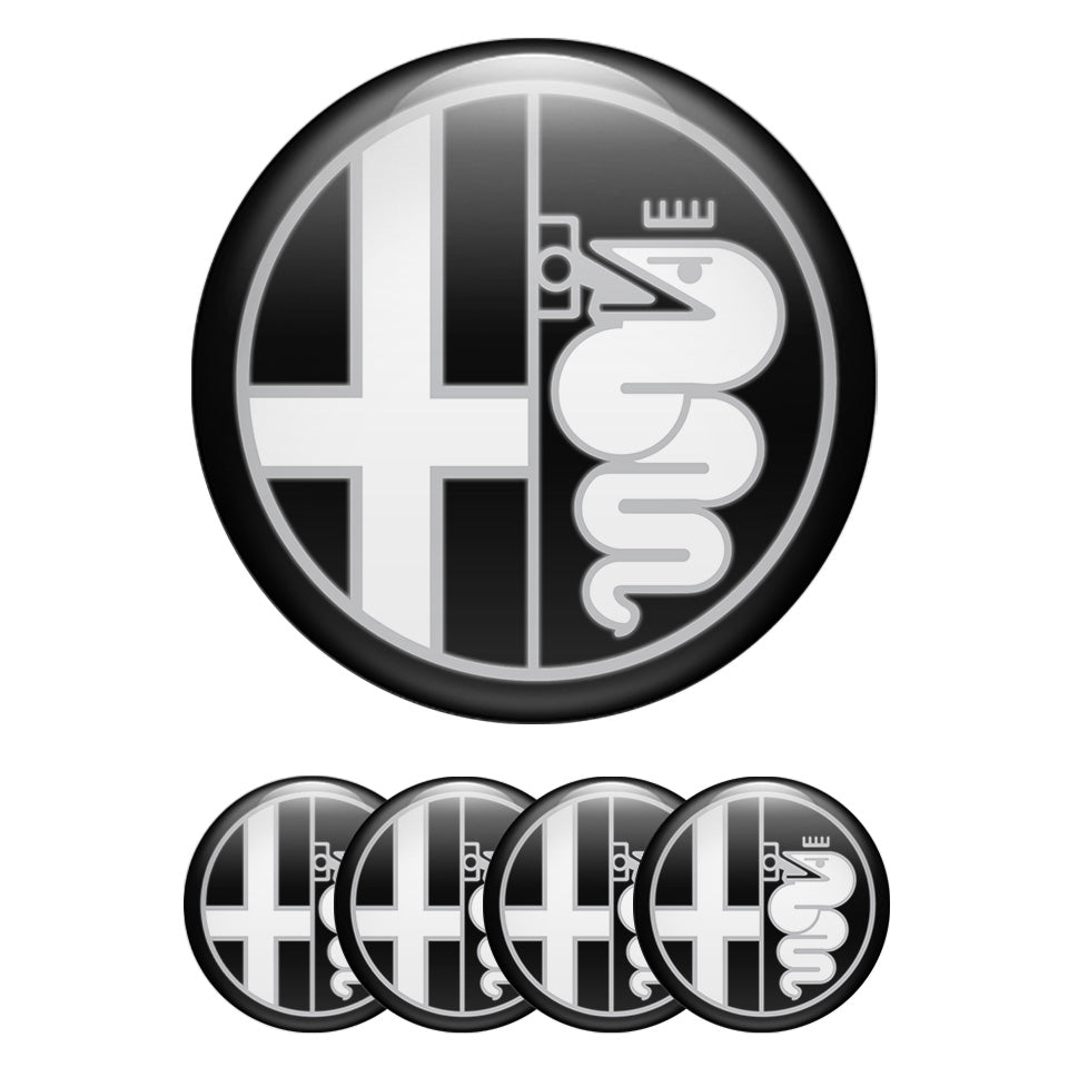 ALFA Domed Emblems for Center Caps