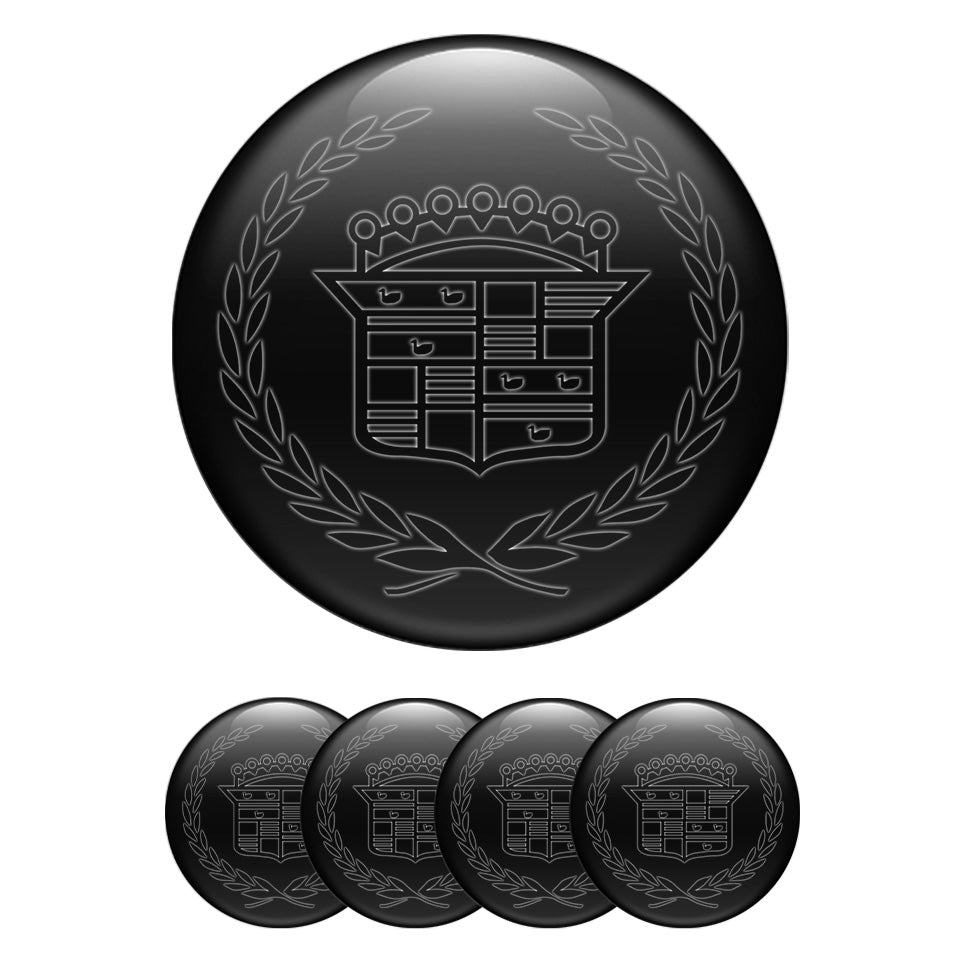 CADILAC Domed Emblems for Center Caps