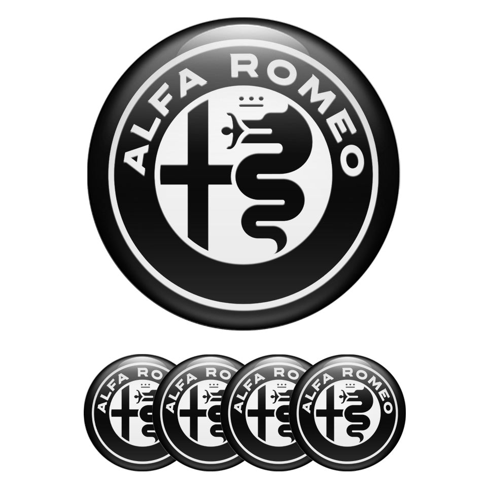 ALFA Domed Emblems for Center Caps