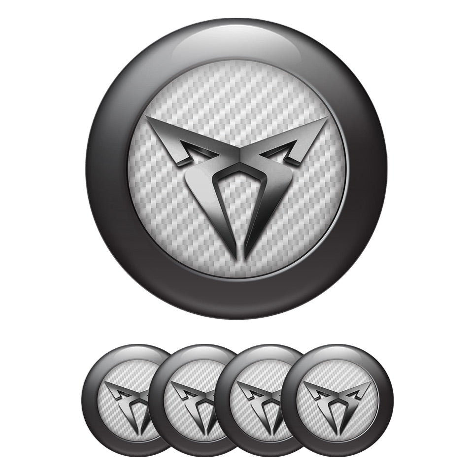 SEAT CUPRA Emblems for Wheel Center Caps