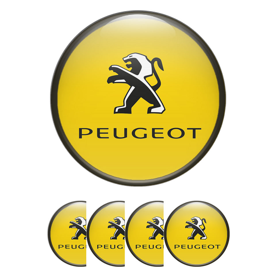 PEUGEOT Emblems for Wheel Center Caps