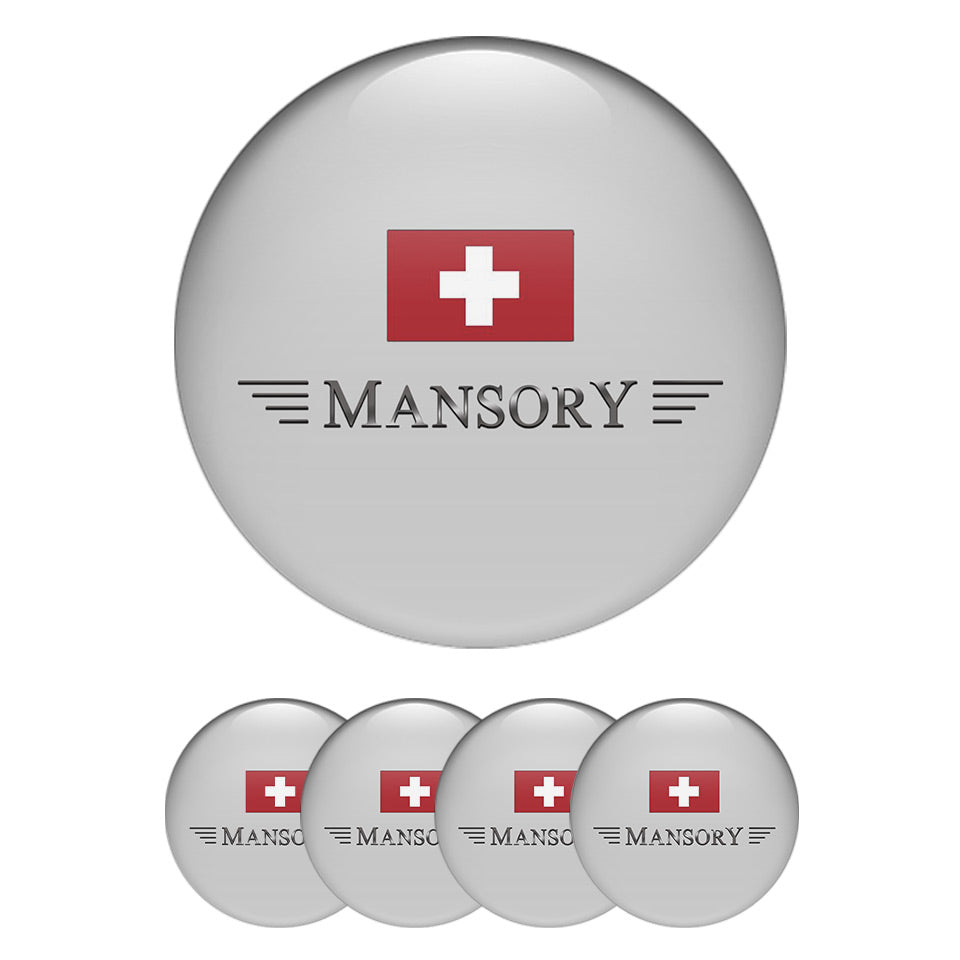 MANSORY Emblems for Wheel Center Caps