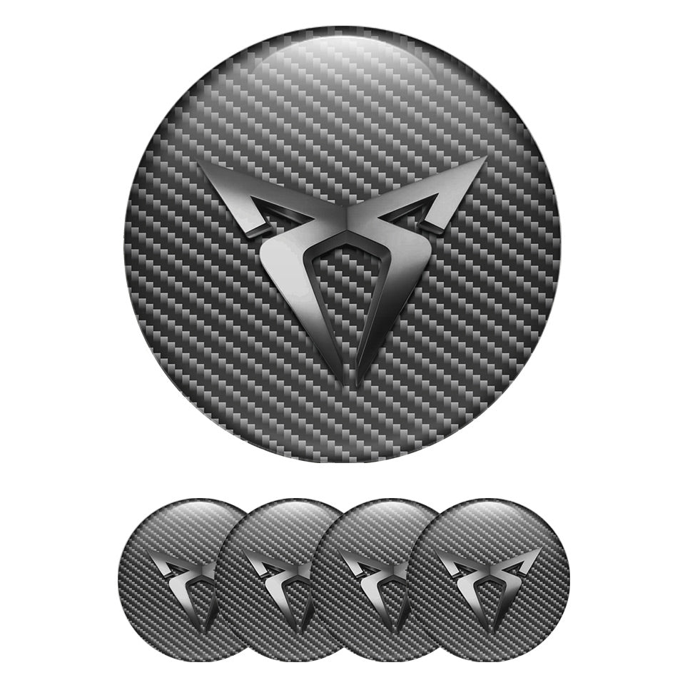 SEAT CUPRA Emblems for Wheel Center Caps