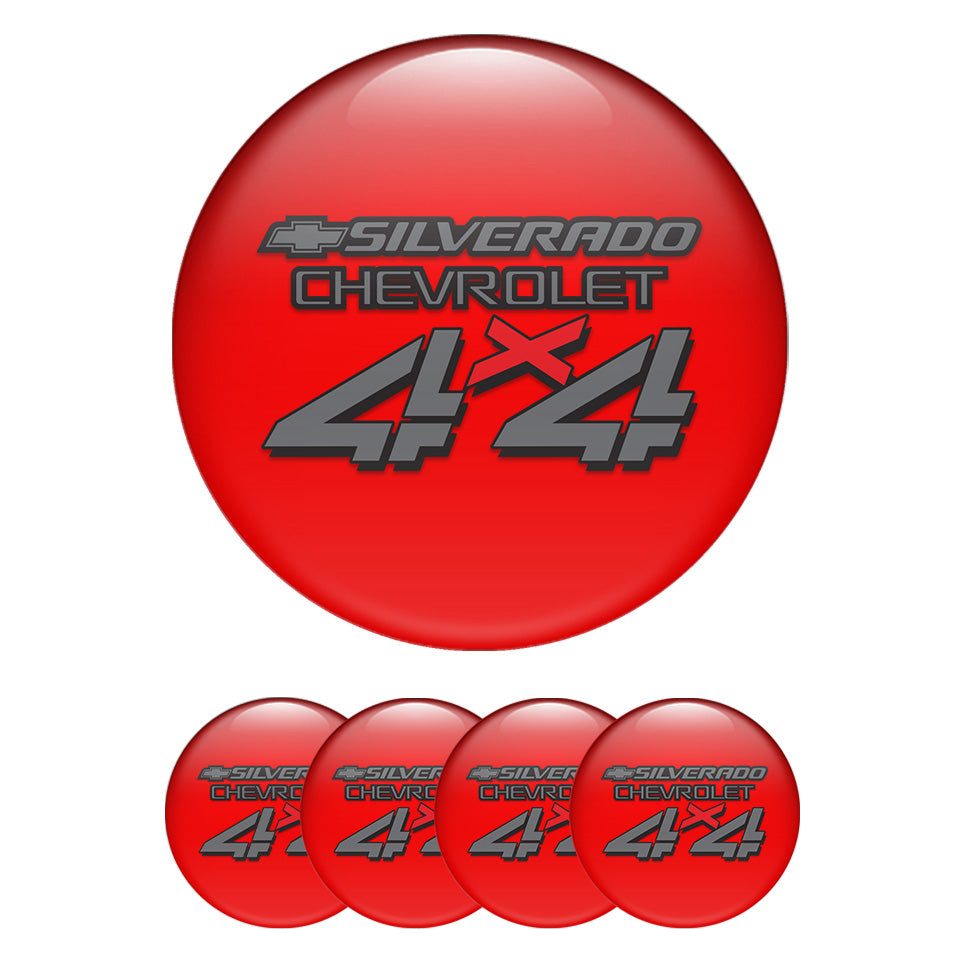 CHEVROLET Silicone Stickers for Wheel Center Caps