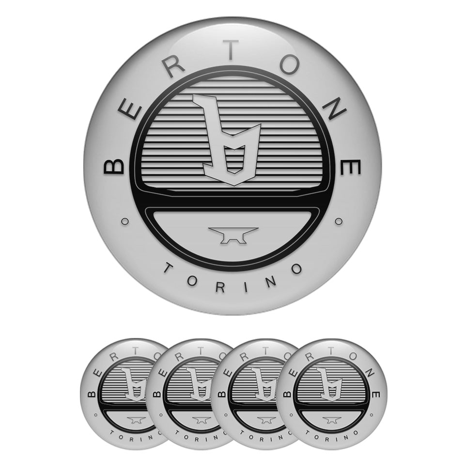 BERTONE Emblems for Wheel Center Caps