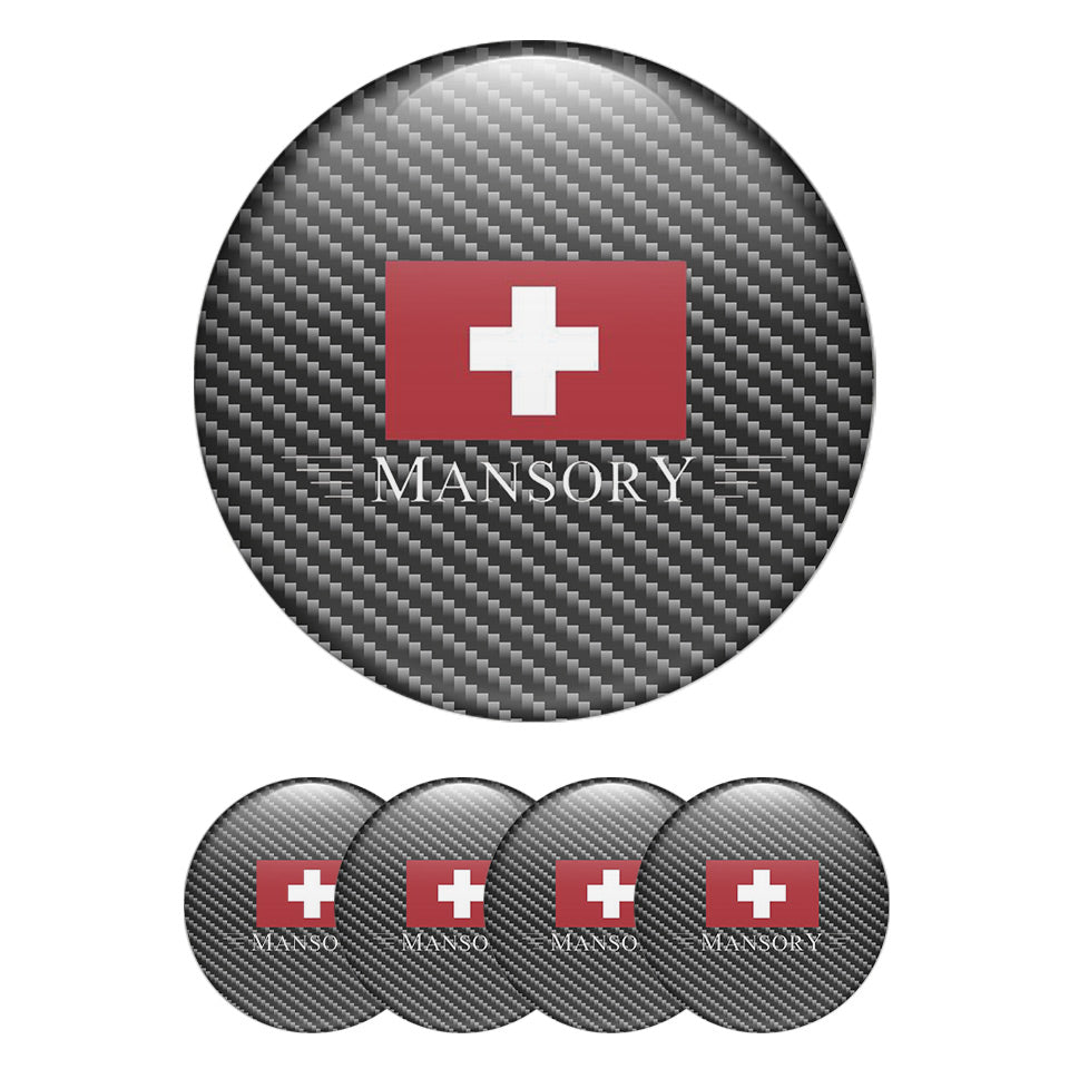 MANSORY Emblems for Wheel Center Caps