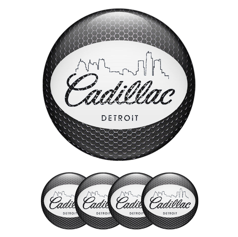 CADILAC Domed Emblems for Center Caps