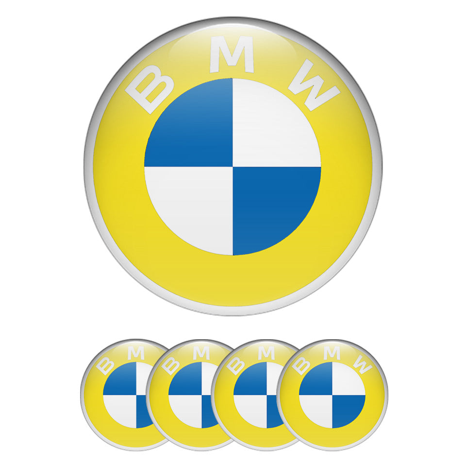 BMW Silicone Stickers for Wheel Center Caps