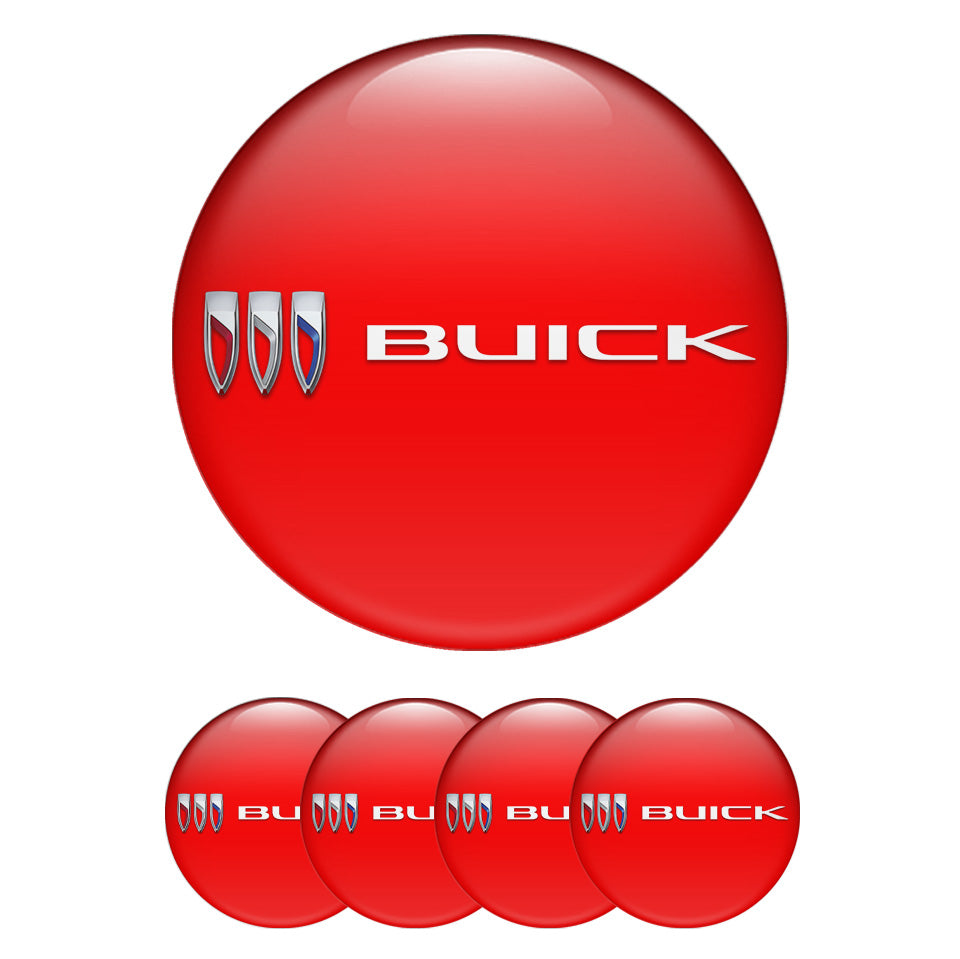 BUICK Silicone Stickers for Wheel Center Caps