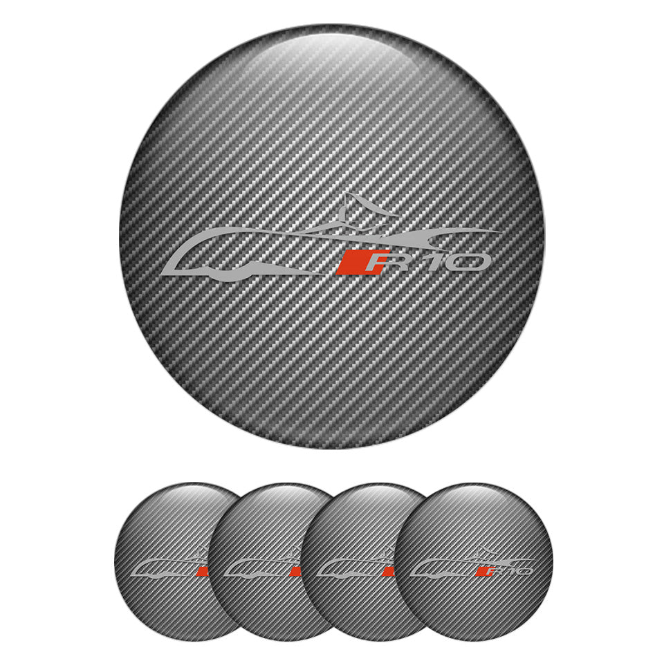 AUDI Domed Emblems for Center Caps