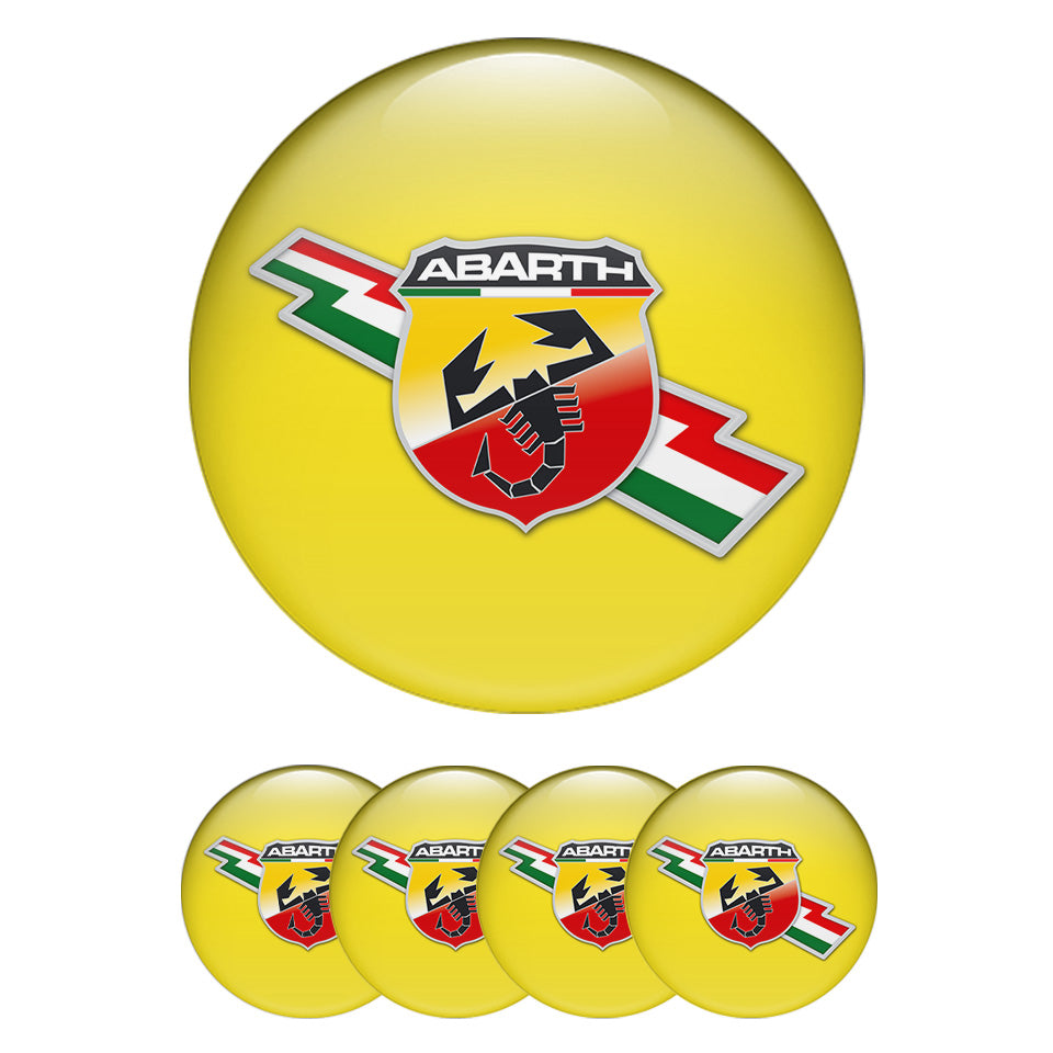 ABARTH Emblems for Wheel Center Caps